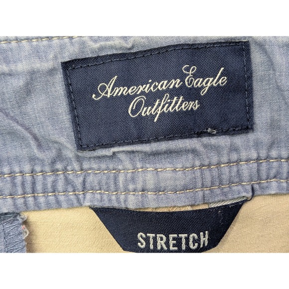 American Eagle Outfitters Womens Size 8 Khaki Stretch Bootcut Pants - Picture 3 of 10